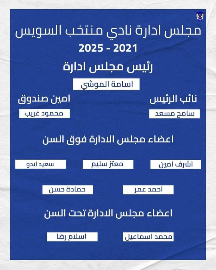 الفائزين بالانتخابات نادى منتخب السويس