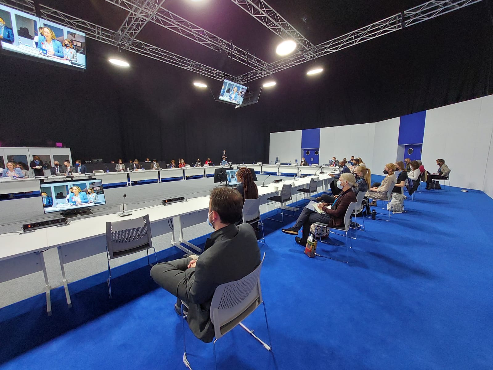 خلال المشاركة في حوار تمويل المناخ 