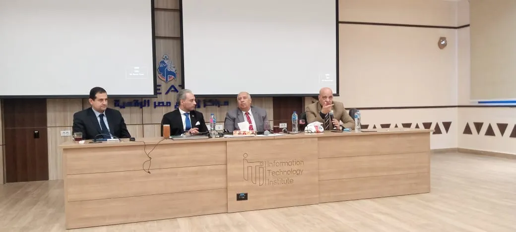 جانب من البرنامج التدريبي بجامعة أسوان 