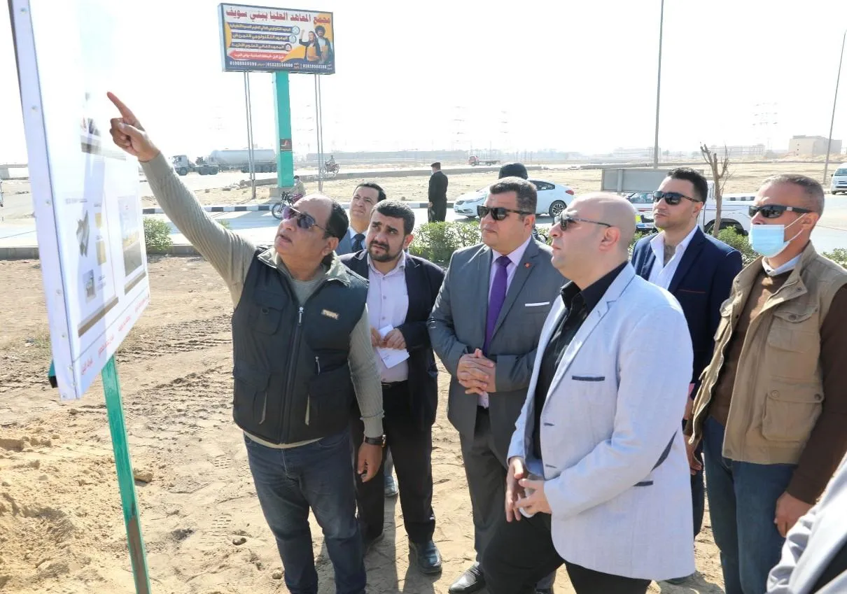 محافظ بني سويف يتابع محور عدلي منصور (2)