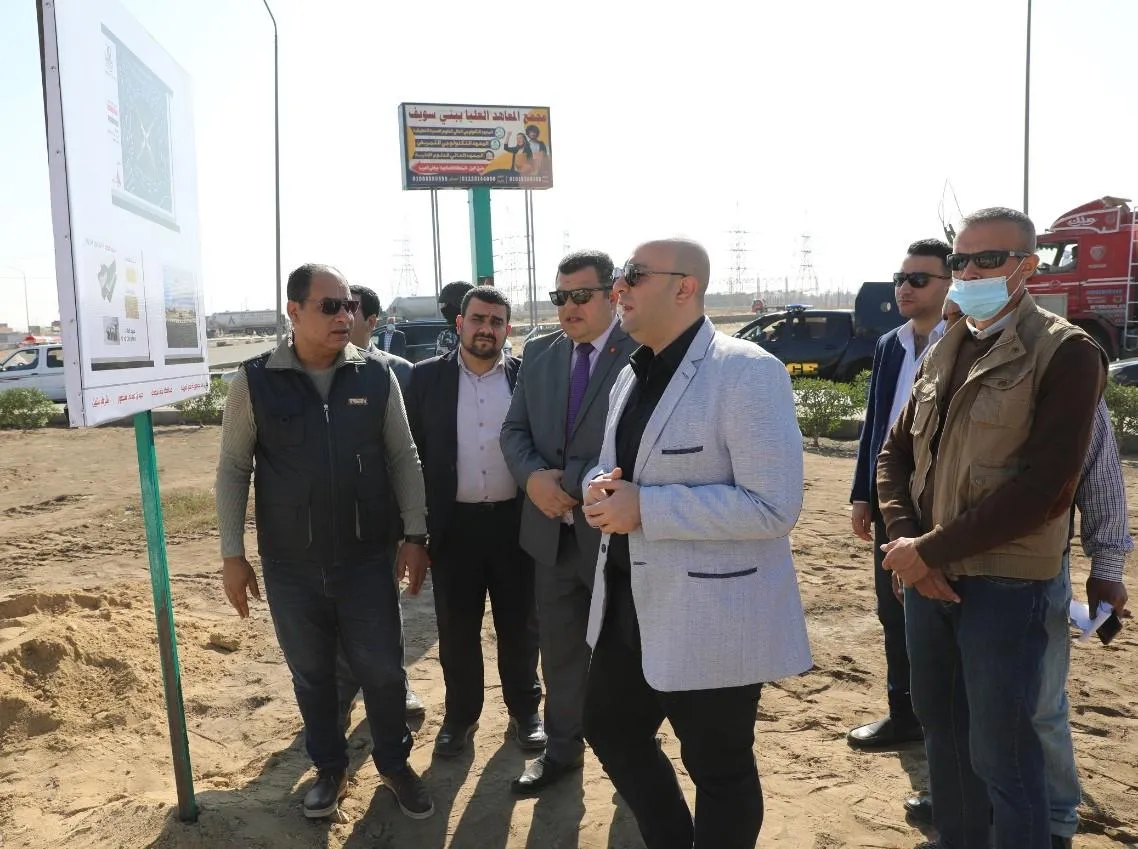 محافظ بني سويف يتابع محور عدلي منصور (3)