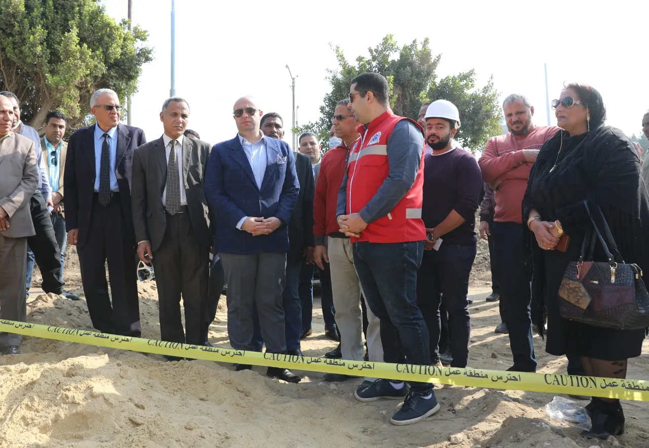 محافظ بني سويف يتفقد مشروعات حياة كريمة بمركز ناصر (5)