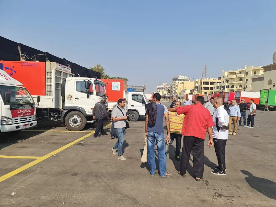 جانب من المتابعة لموقع العمل بالأقصر 