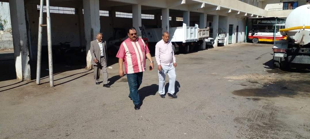 إفطار جماعى لموظفي الحملة الميكانيكية