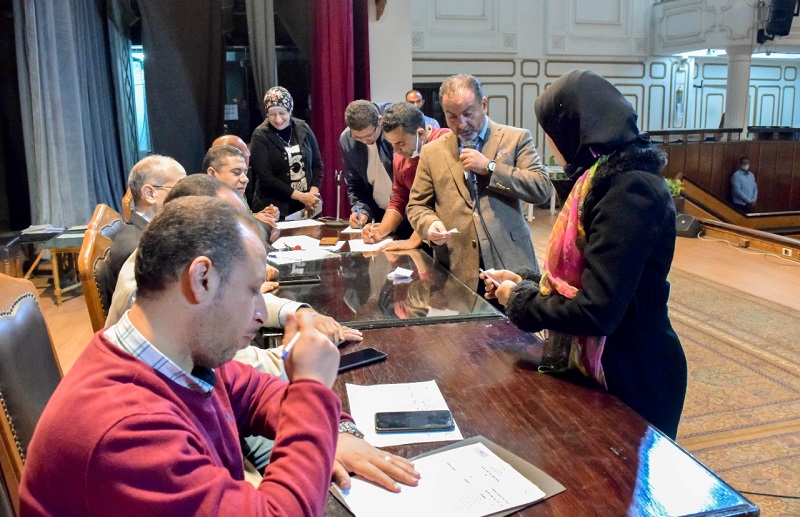 اعلان نتيجة انتخابات اتحاد طلاب جامعة بني سويف (2)