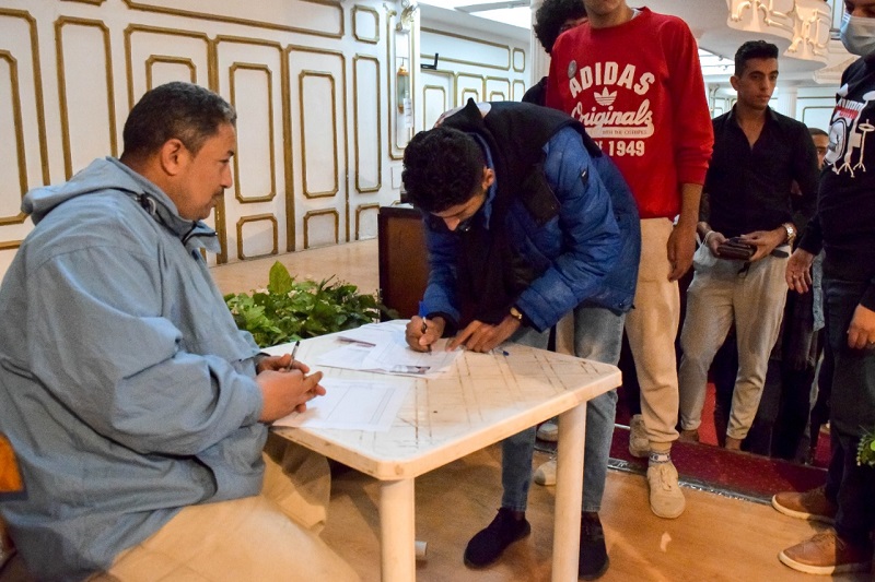 اعلان نتيجة انتخابات اتحاد طلاب جامعة بني سويف (5)