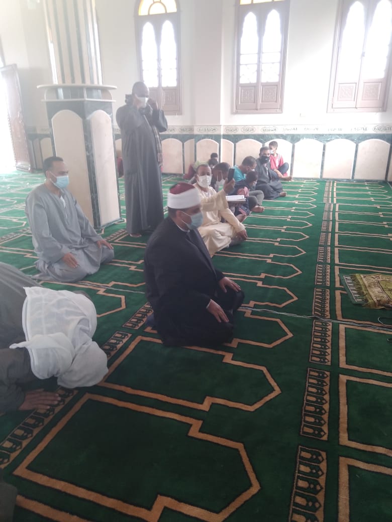 جانب من افتتاح المساجد
