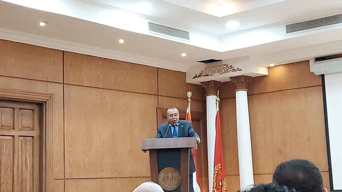 جانب من لقاء محافظ بورسعيد ونقيب المهندسين 