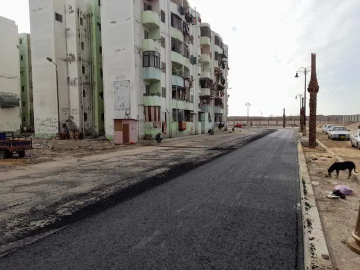 أعمال تطوير الطرق 