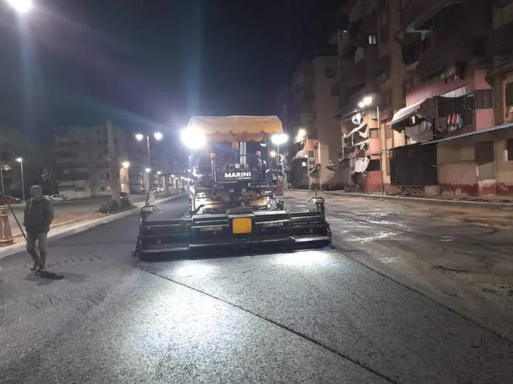 أعمال تطوير الطرق 