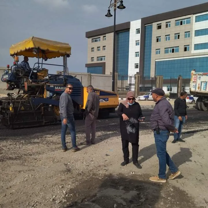 أعمال تطوير الطرق 