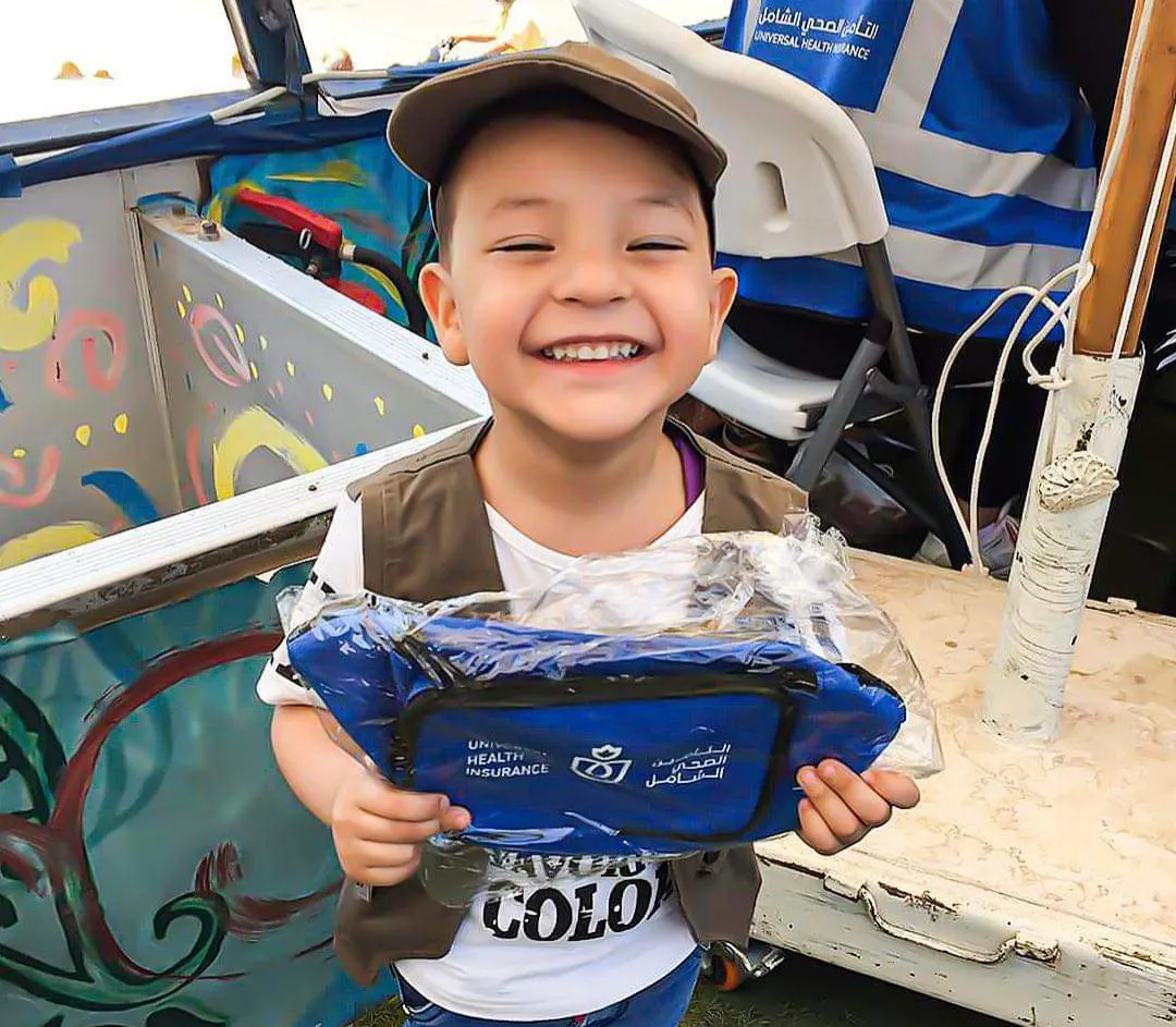 جانب من حملات التأمين الصحي الشامل 