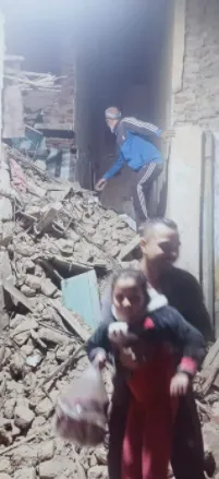 انهيار عقارين بالتبين 