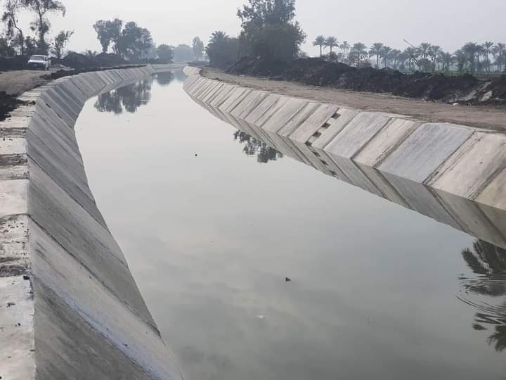 جانب من الترع المؤهلة 