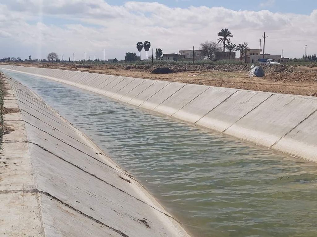 جانب من الترع المؤهلة