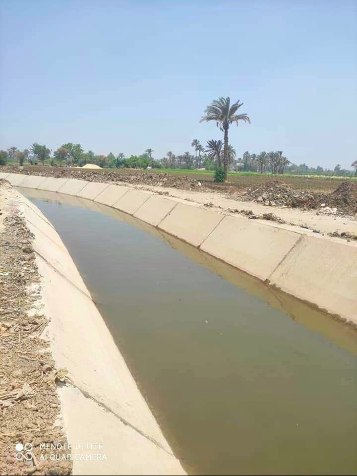 جانب من الترع المؤهلة