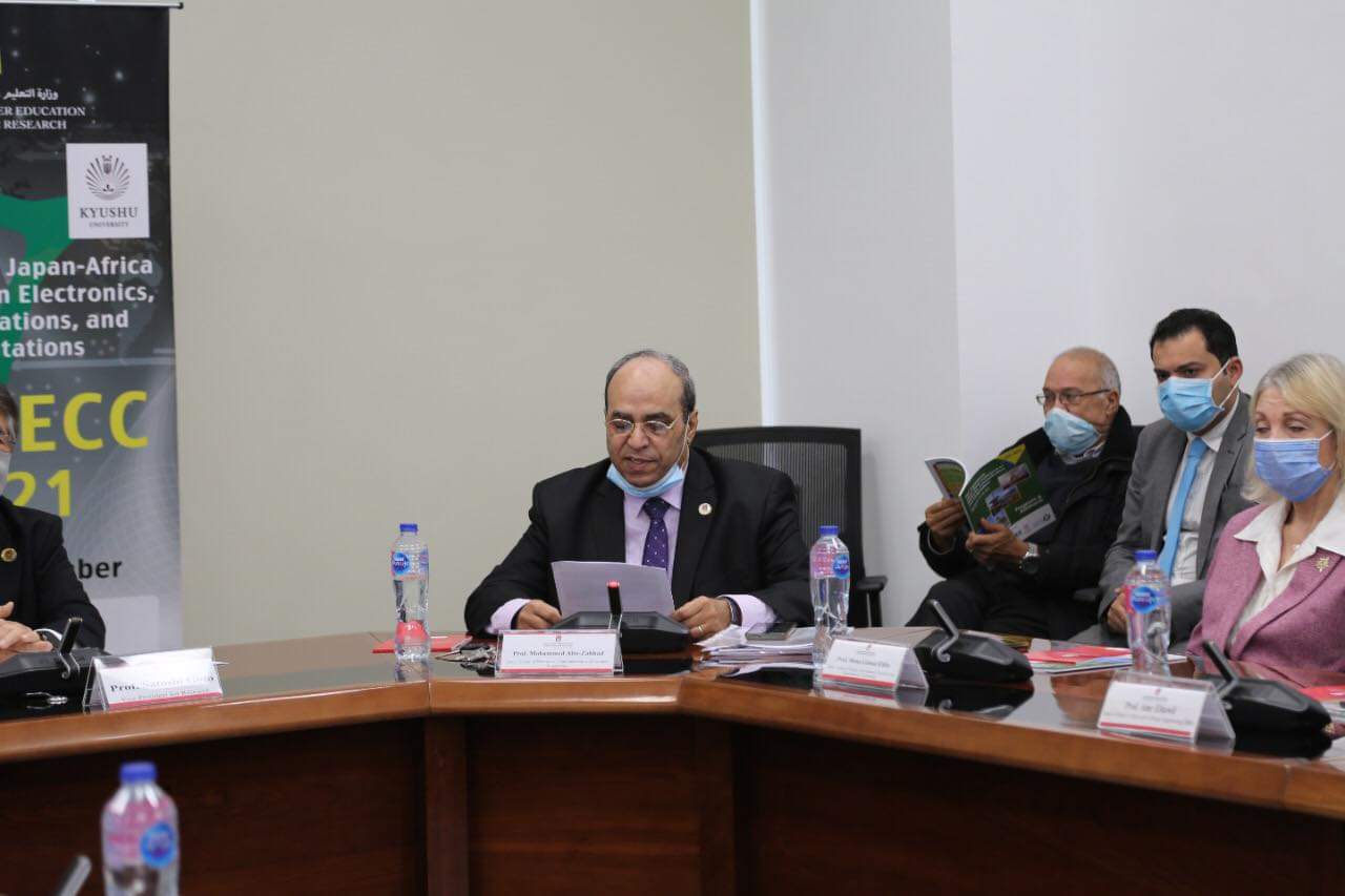 فاعليات المؤتمر العلمى الدولى الثامن بالجامعة اليابانية