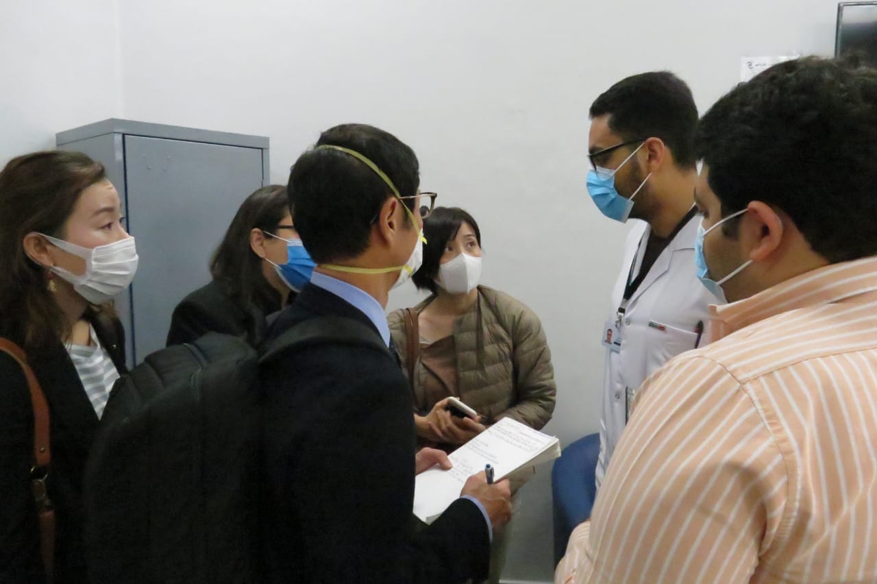 جانب من الزيارة