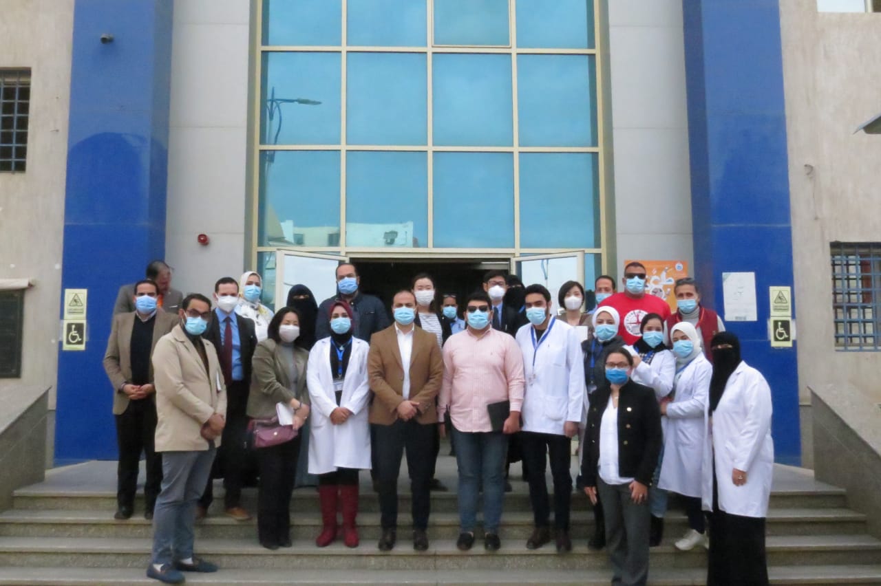 جانب من الزيارة