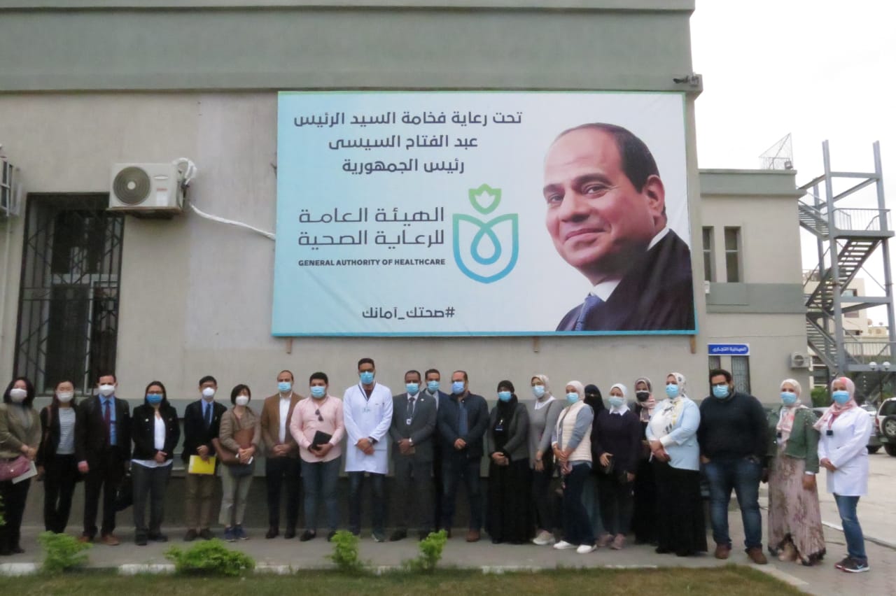 جانب من الزيارة