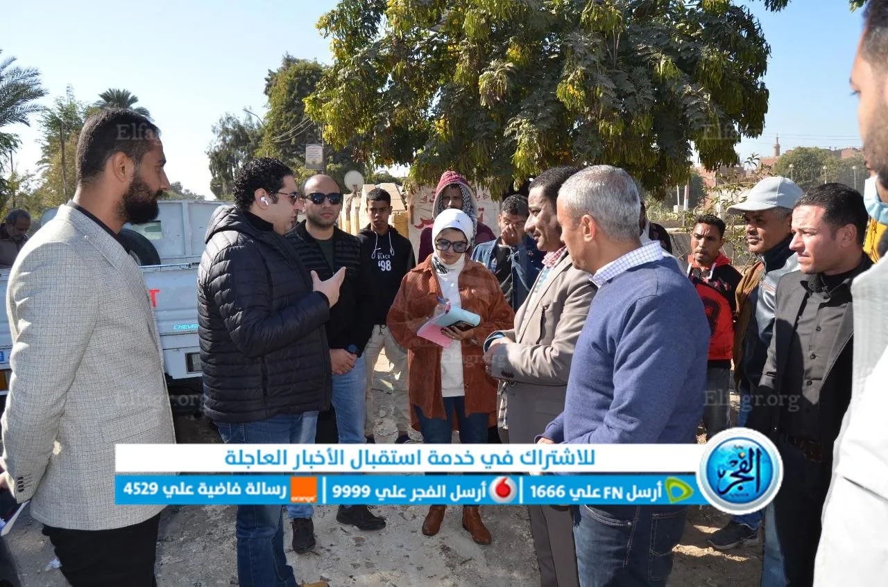 نائب محافظ بني سويف يتابع مشروعات حياة كريمة  (2)