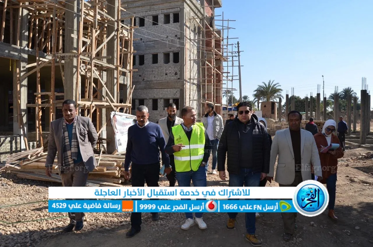 نائب محافظ بني سويف يتابع مشروعات حياة كريمة  (3)