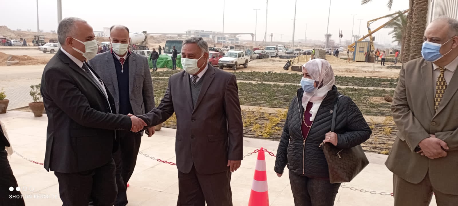 جانب من الزيارة