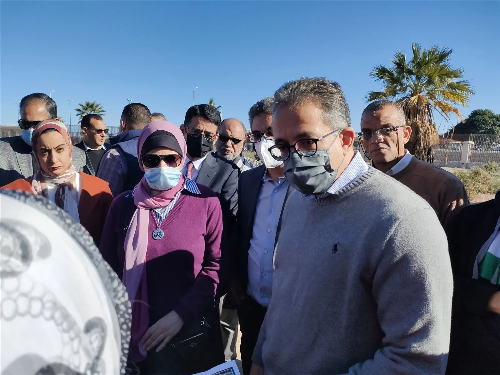 جانب من الزيارة