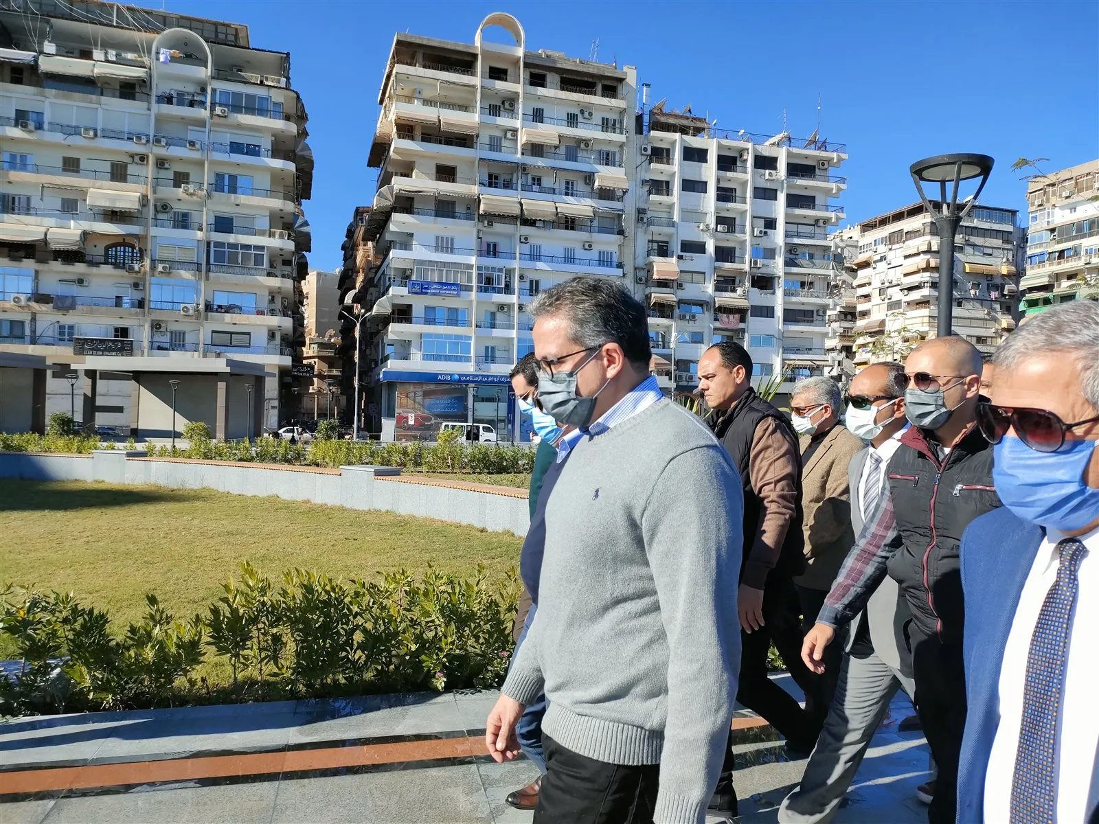 جانب من الزيارة