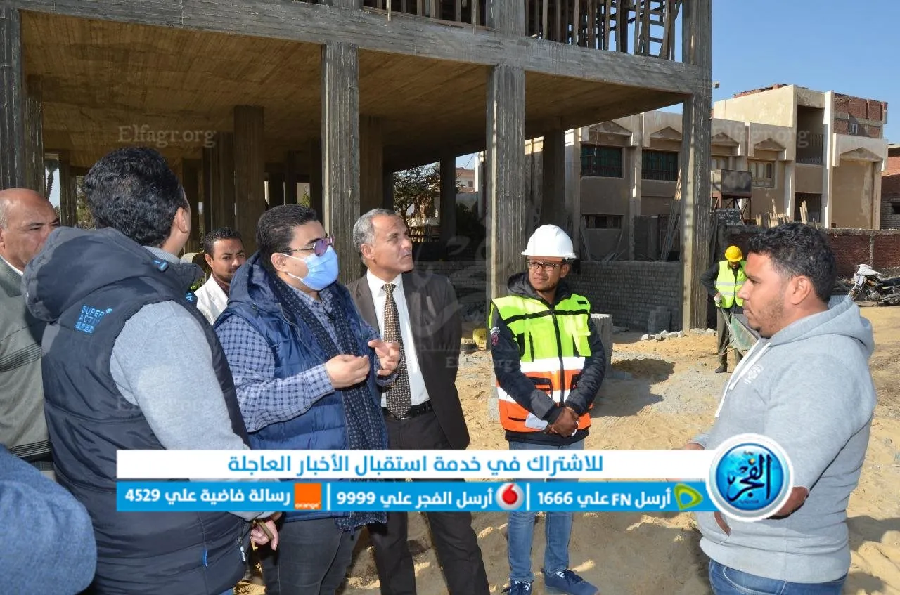 نائب محافظ بني سويف يتابع مشروعات حياة كريمة (2)