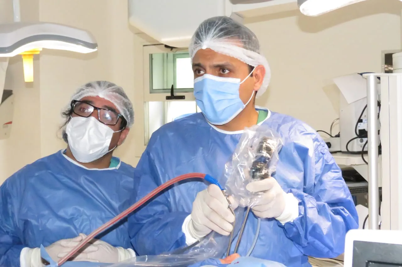 نجاح فريق طبي في استئصال ورم بالأنف