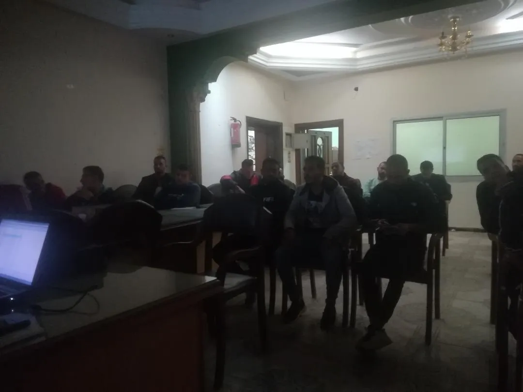 جانب من المحاضرة