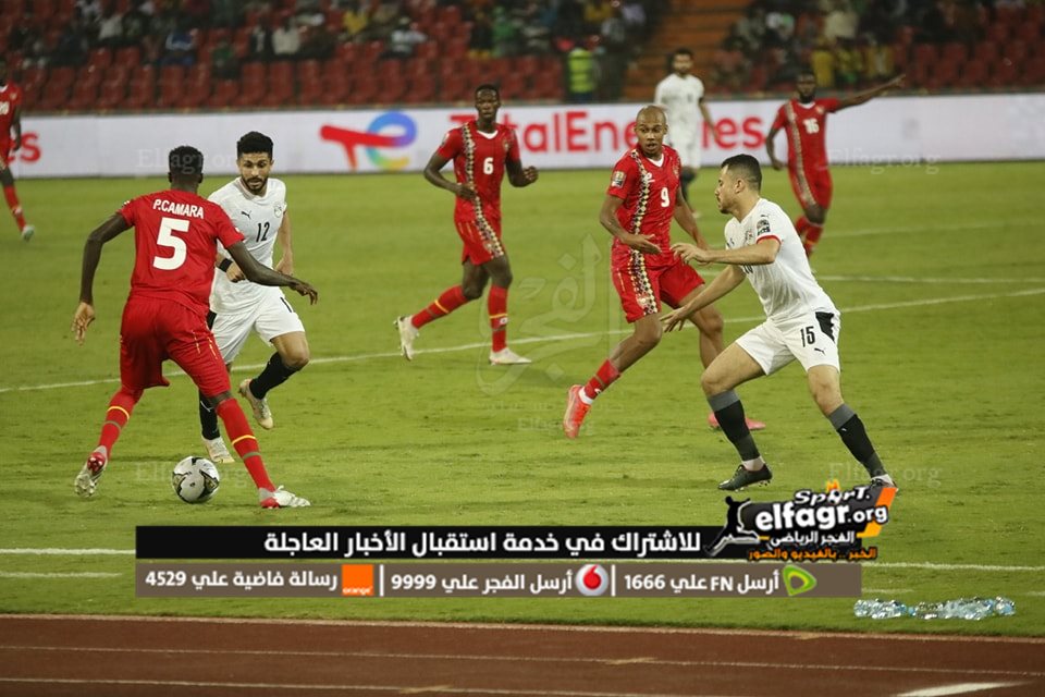 مباراة مصر وغينيا بيساو