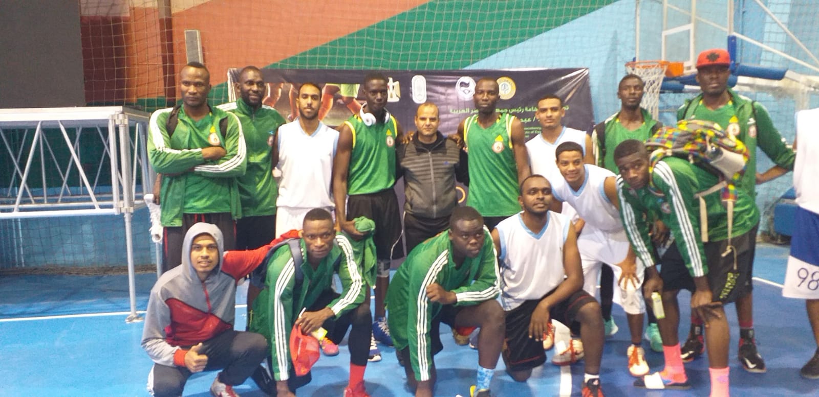 مشاركة منتخب جامعة أسوان للسلة في بطولة الشهيد