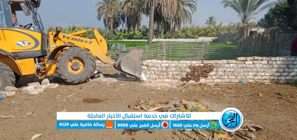 حملة ازالة تعديات ببني سويف (1)