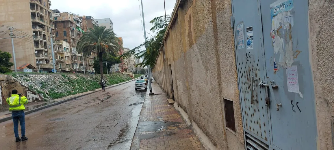 نوة الكرم وعملية رفع مياه الأمطار