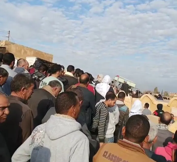 تشيع جنازة جثامين الاختناق