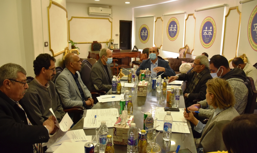 اجتماع مجلس إدارة التجديف 