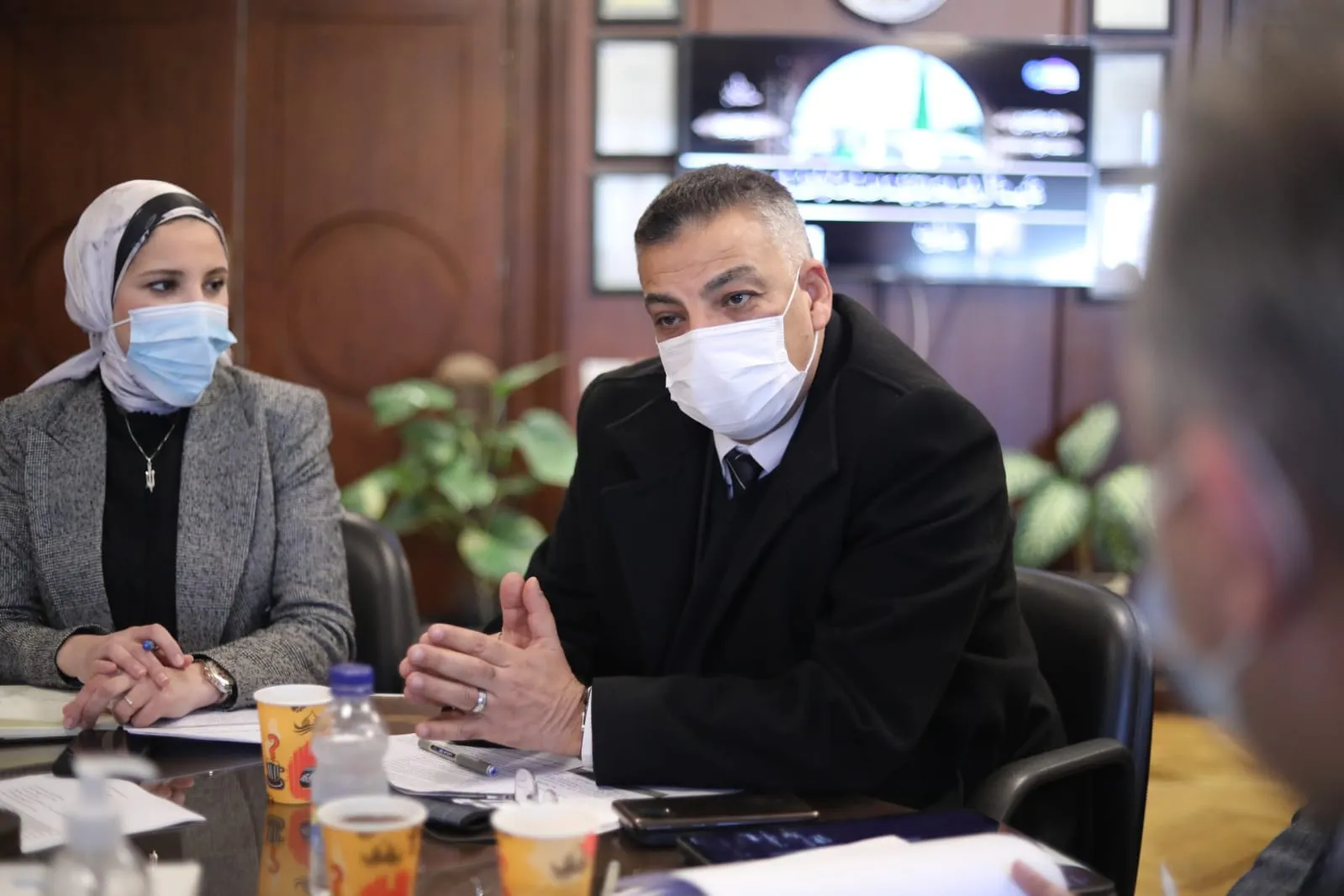 جانب من الاجتماع 