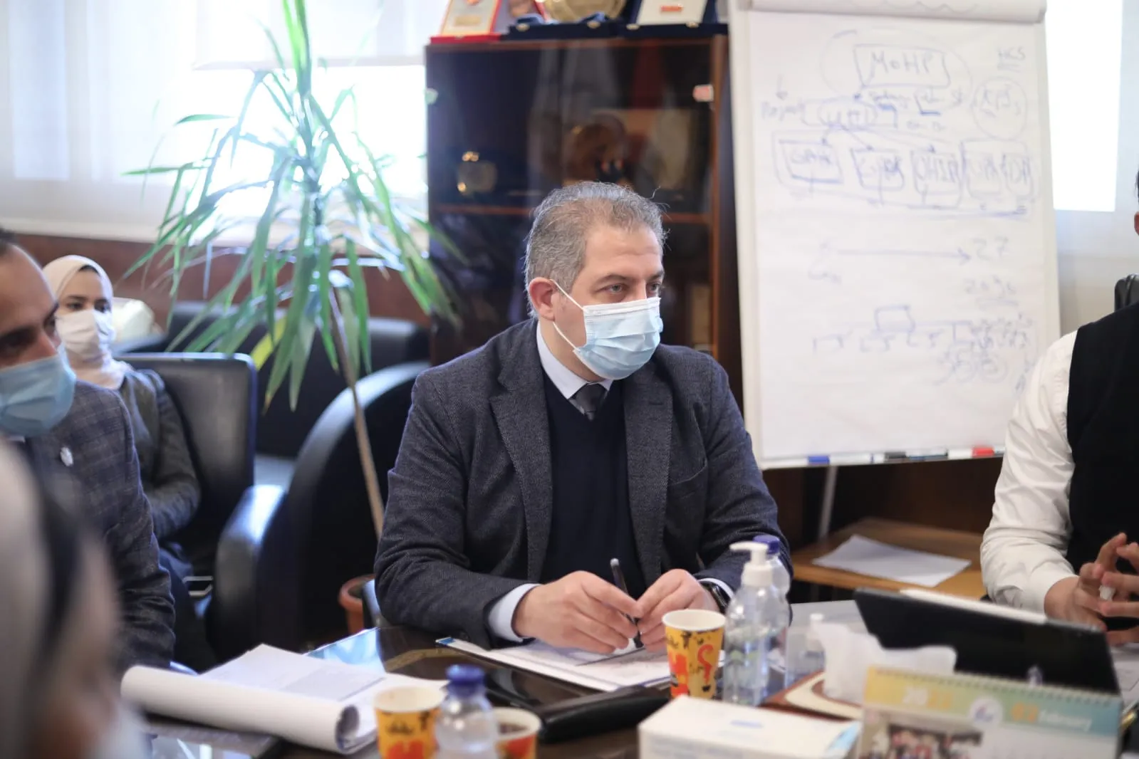 جانب من الاجتماع 