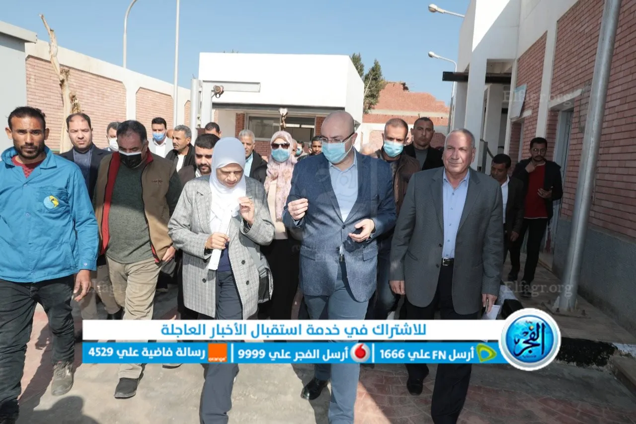 محافظ بني سويف يتابع توصيل الصرف الصحي لقرية أبو القاسم  (1)