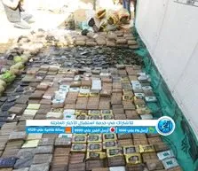 ضبط 22 عنصر إجرامي بحوزتهم شحنة مواد مخدرة