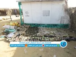 ضبط 22 عنصر إجرامي بحوزتهم شحنة مواد مخدرة