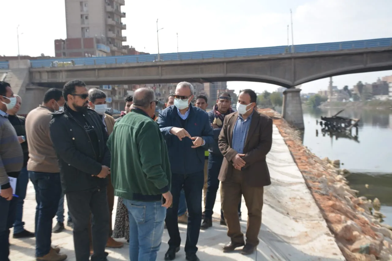 جولة محافظ القليوبية