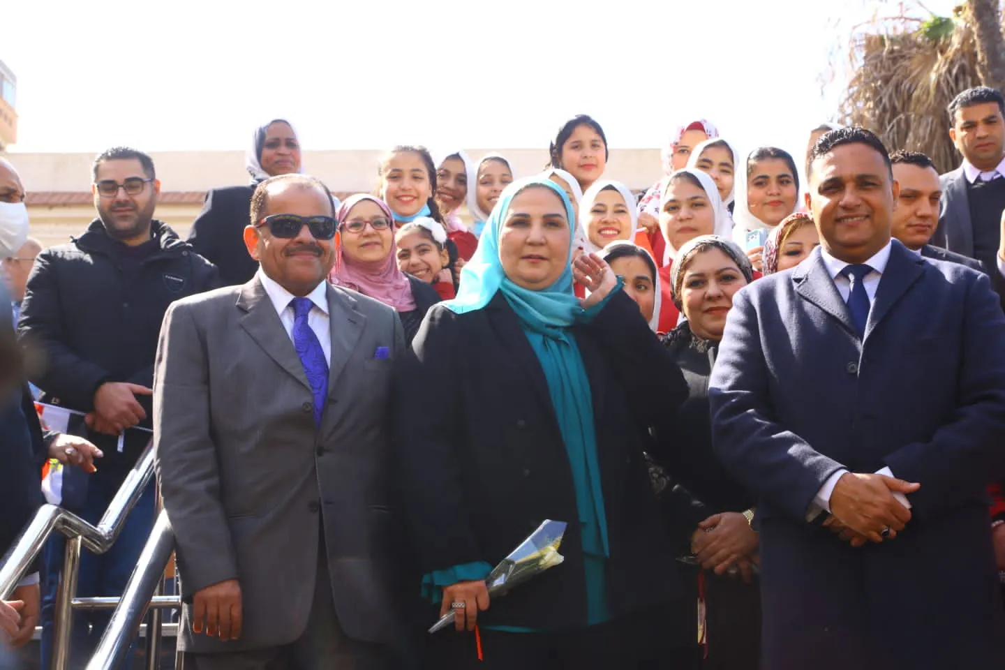 جانب من الزيارة