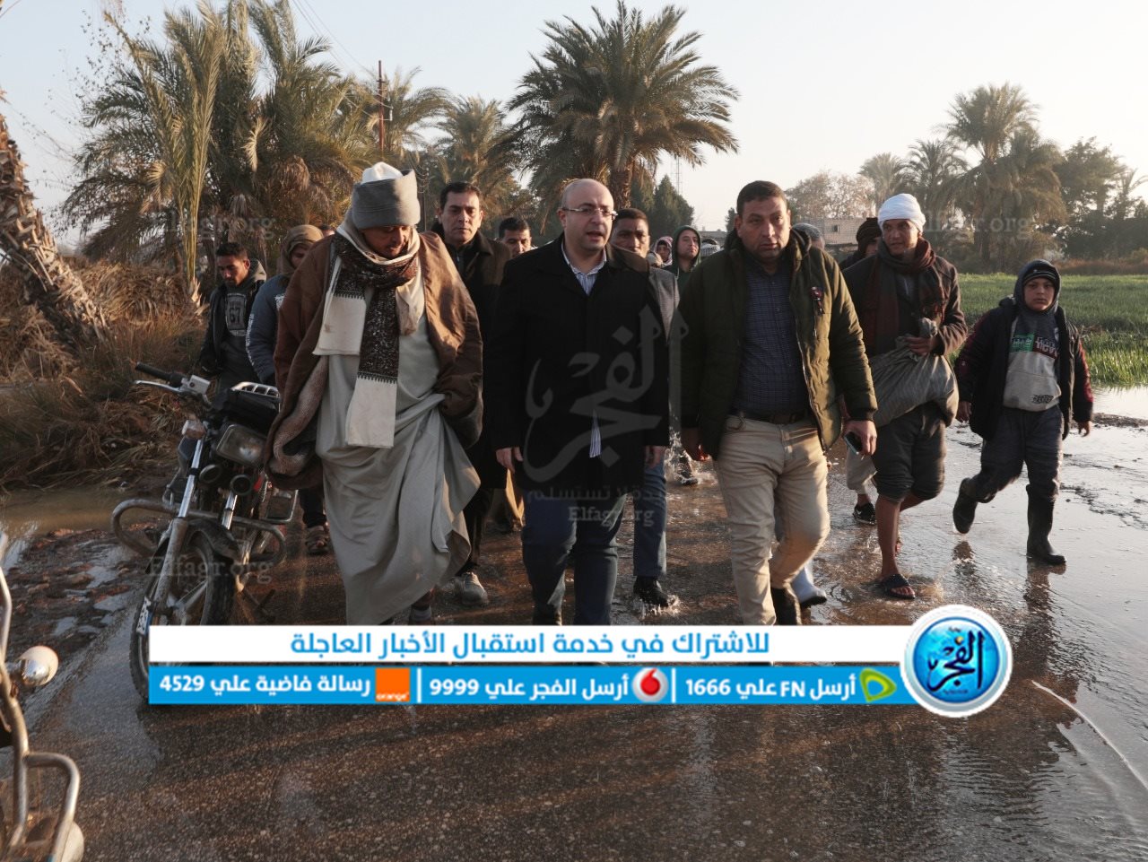 محافظ بني سويف يزور قرية سنور (2)