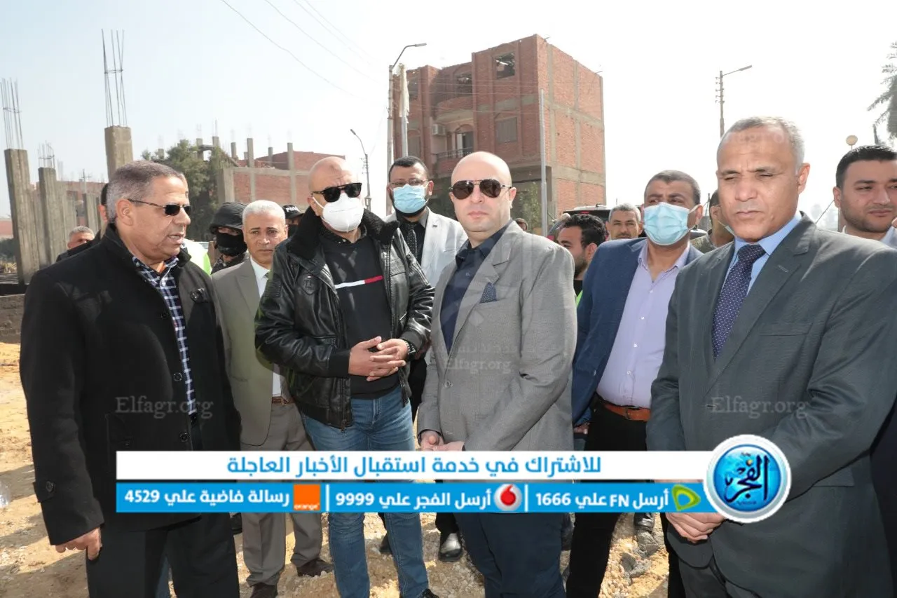 محافظ بني سويف يتفقد مشروعات حياة كريمة بمركز ناصر (2)