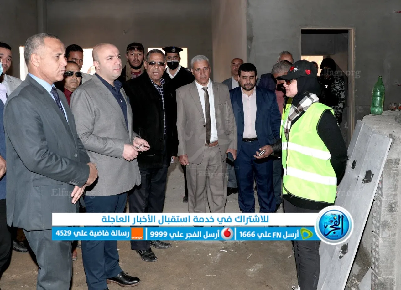 محافظ بني سويف يتفقد مشروعات حياة كريمة بمركز ناصر (3)