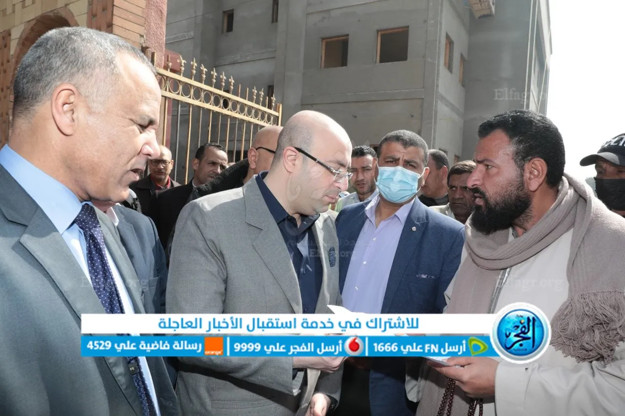 محافظ بني سويف يتفقد مشروعات حياة كريمة بمركز ناصر (5)