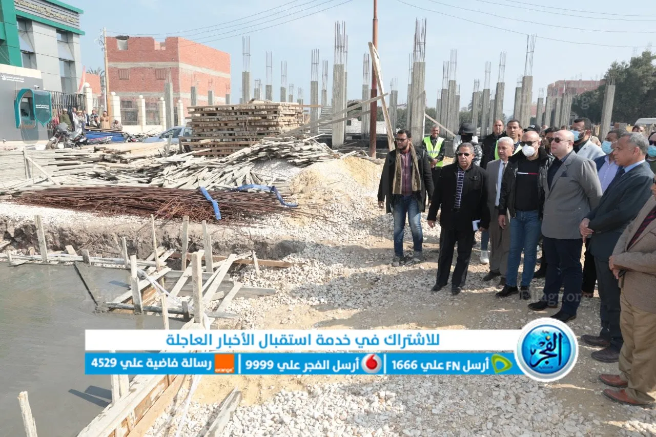 محافظ بني سويف يتفقد مشروعات حياة كريمة بمركز ناصر (8)